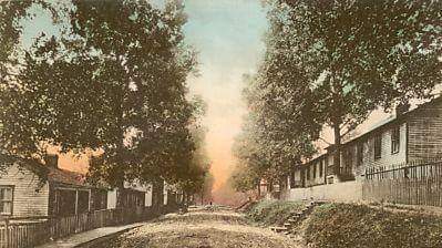 Old postcard of Camden Ave.