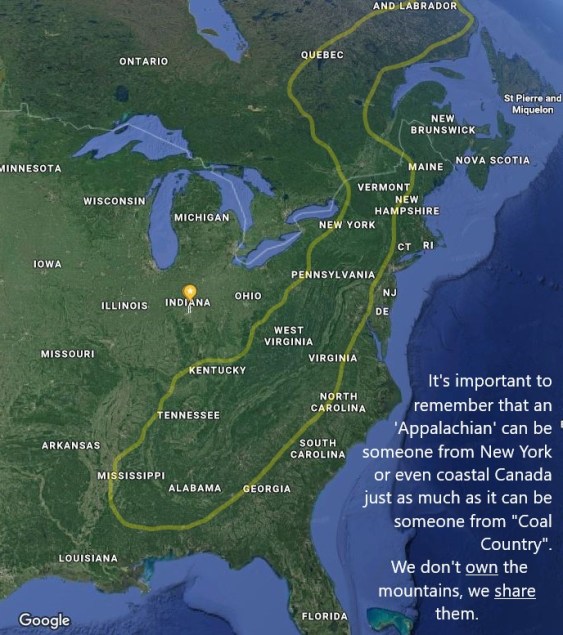 north america - mountain ranges