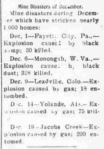 MCD 12.26.07 - pg 1 - Mine Disasters