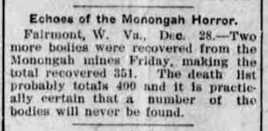 TMDM 12.28.07 - pg 2 - Monongah