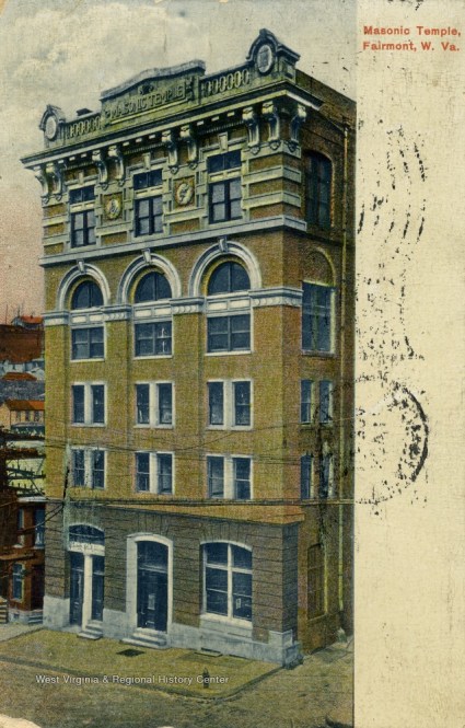 masonic temple - fairmont - wvhistoryinview