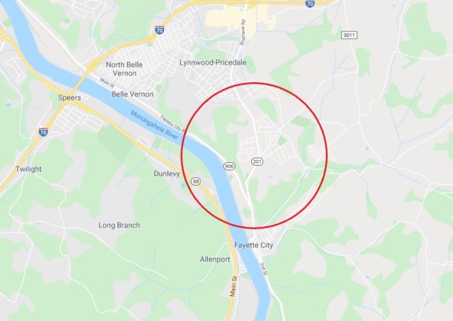 Naomi - approximate location