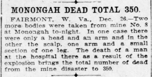 PDP 12.27.07 pg 1 - Monongah