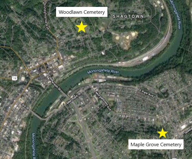 woodlawn and maple grove cdemeteries