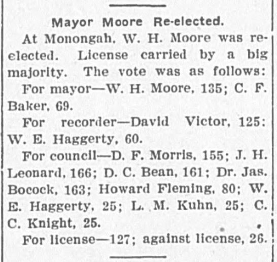 FWV 01.03.08 - pg 1 - Monongah elections