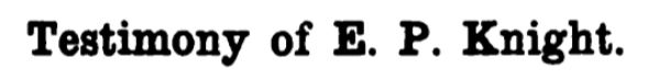 01.06.08 - Inquiry - E.P. Knight